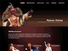 Tablet Screenshot of clown-koenig.de